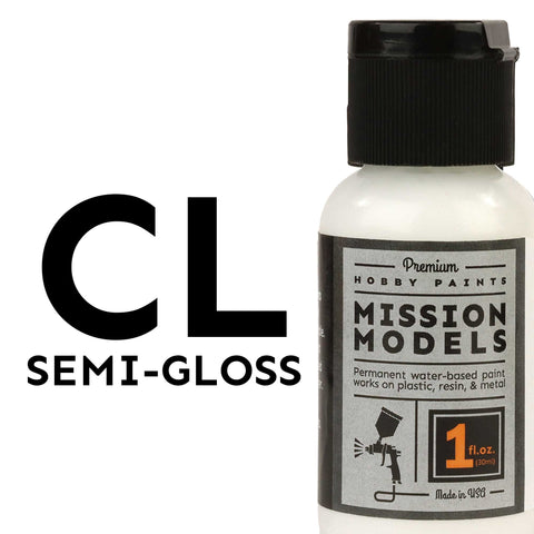 Semi Gloss Clear Coat, 1oz